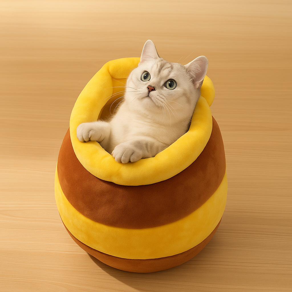 Panier pour chat en pot de miel HiveCat™